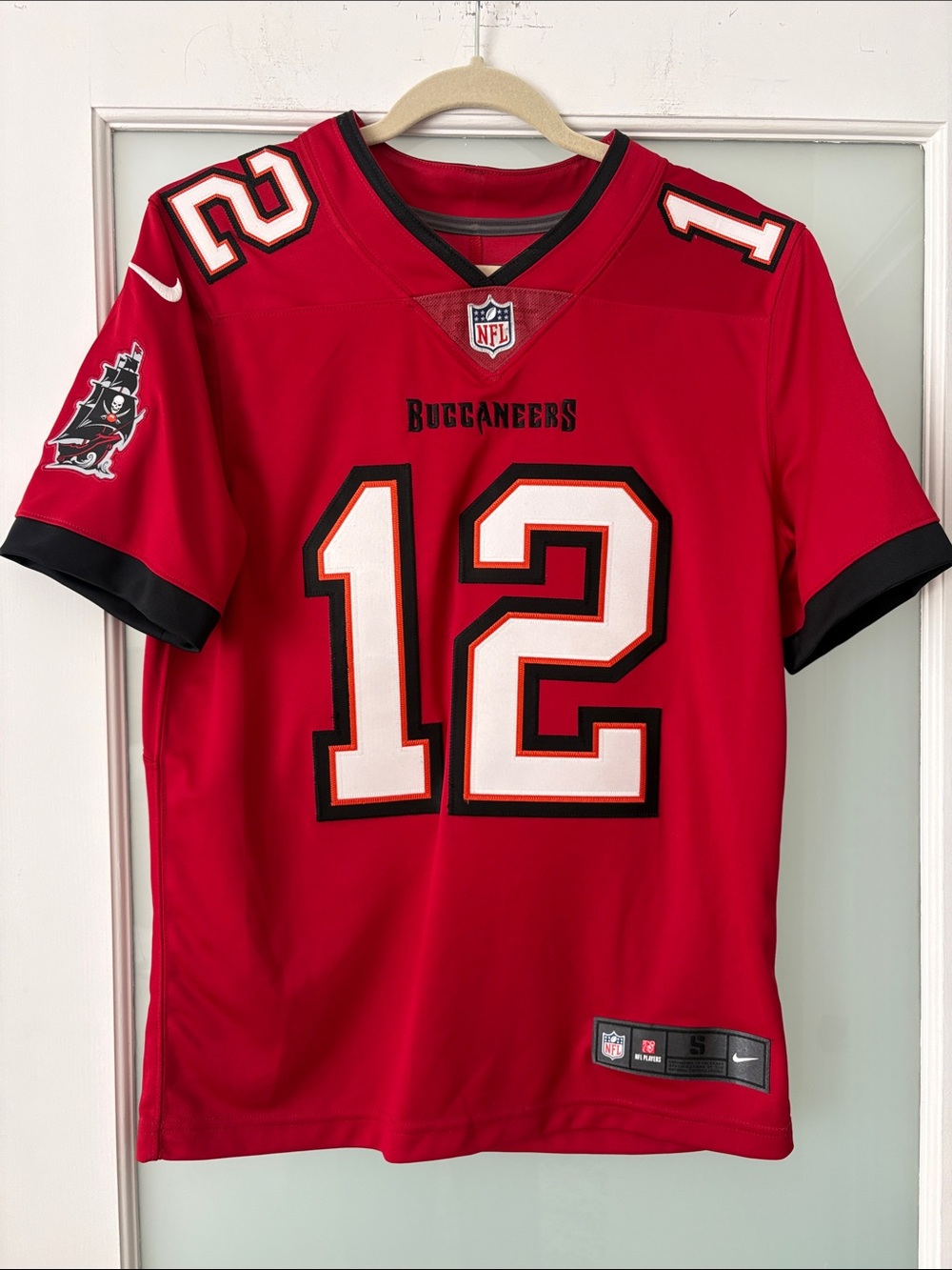 Nike NFL Tom Brady #12 Tampa Bay Buccaneers On Field Dri-FIT Jersey Authentic